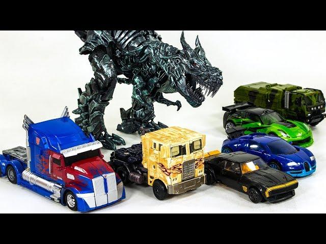 Transformers Movie Optimus Prime Grimlock Bumblebee Hound Crosshair Drift Vehicle Car Robot Toys