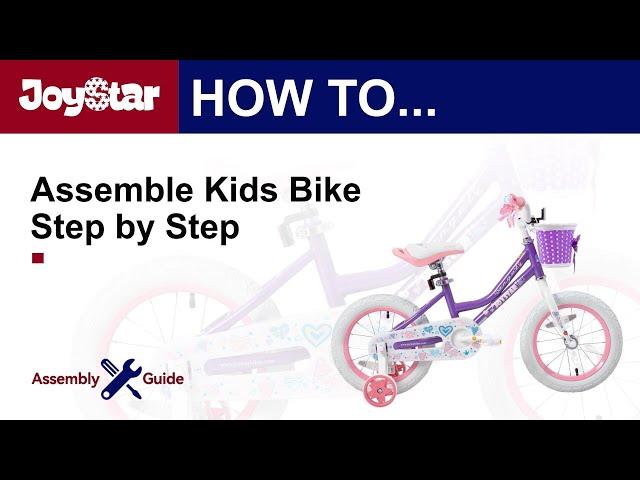 The Assembly Guide of JOYSTAR Angel Girls Bike