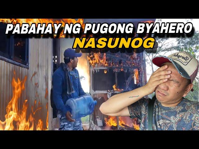 PABAHAY NG PUGONG BYAHERO NASUNOG