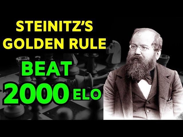 Steinitz's Chess Rule to Beat 95% Opponents