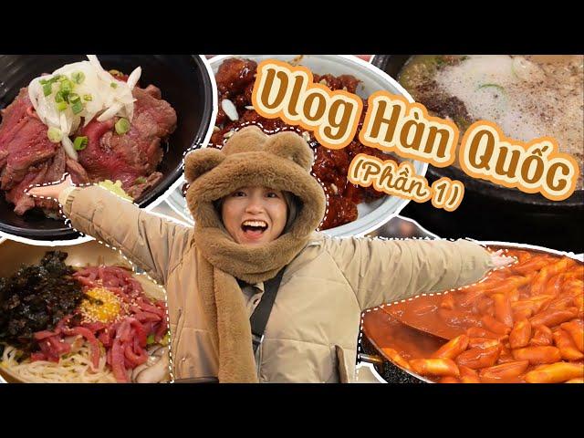  Vlog Hàn Quốc #1: Rét run dưới cái lạnh -18 độ, ăn đồ Hàn siu ngon | Pít Ham Ăn |