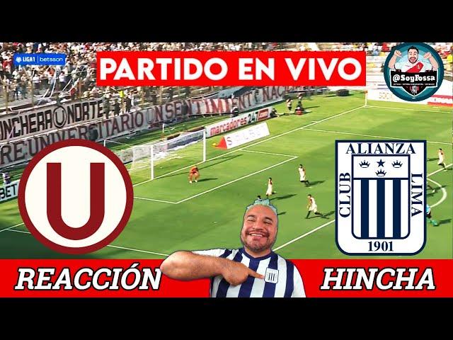 LARGATE RESTREPO UNIVERSITARIO 2-1 ALIANZA LIMAEN VIVO -  LIGA 1 CLAUSURA 2024Reaccion Hinchas