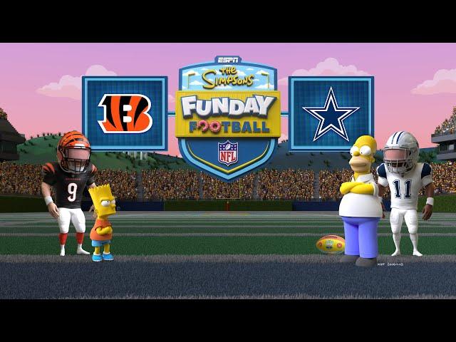 The Simpsons Funday Football! | FULL HIGHLIGHTS! | NFL UK & Ireland