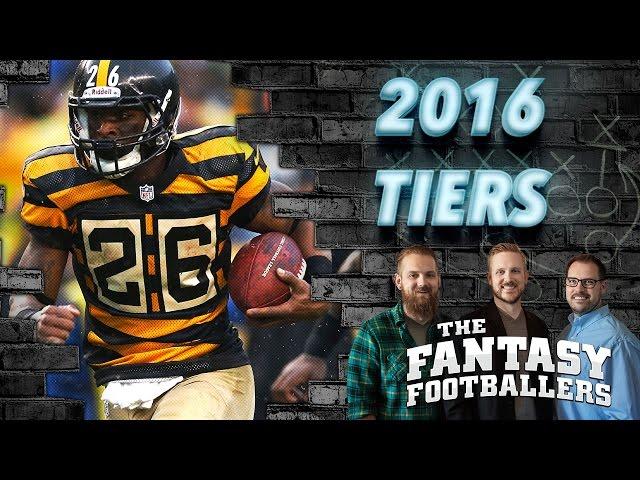 Tier Breakdowns, Pat Mayo from FNTSY Sports Network, News Ep. #213 - The Fantasy Footballers