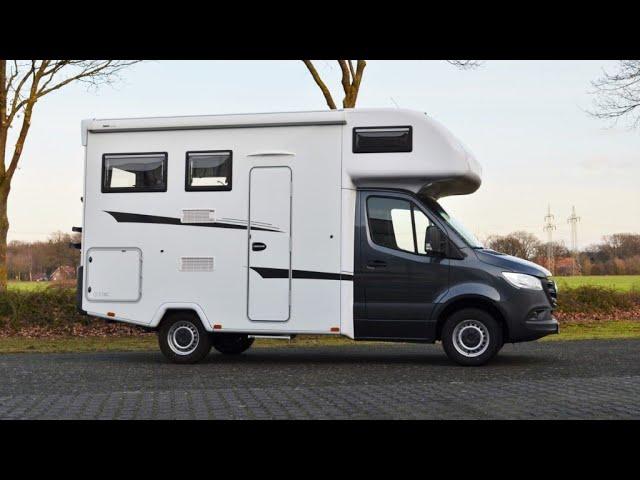 EXCLUSIVE RV OUT OF CONCURRENCE: Robel Sprinter 4x4 6.7m with XL round seating.