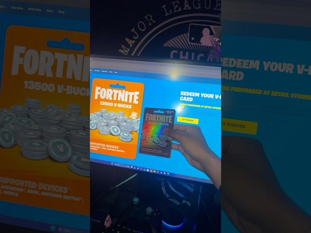 HOW TO REDEEM FORTNITE V-BUCKS CODE ON PC/MAC IN 2025!
