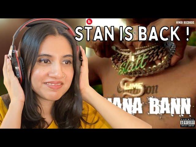 MC STΔN - SHANA BANN Reaction | Official Video | Ashmita Reacts Reviews