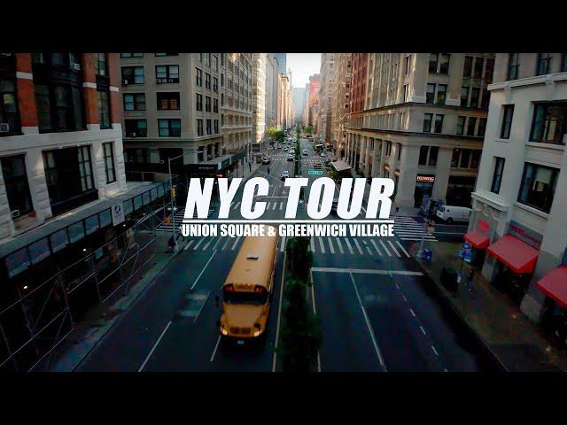 Fly Through NYC - Tour Union Square & Greenwich Village