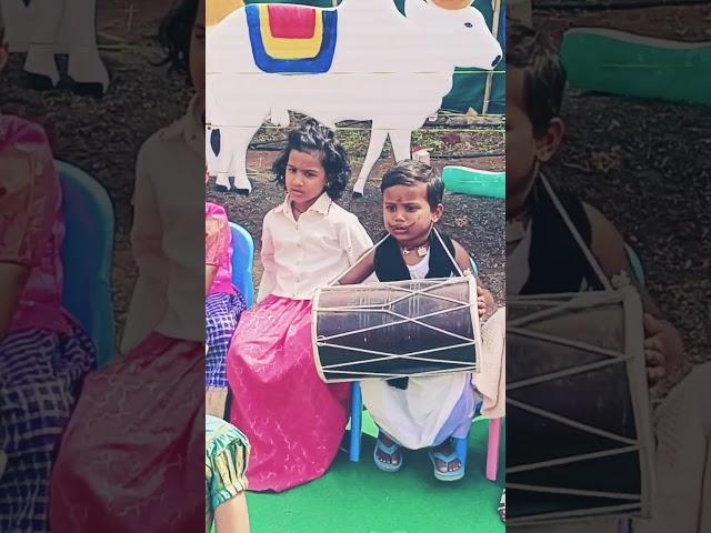viraj Nandan sankranti celebrations @school #1st short