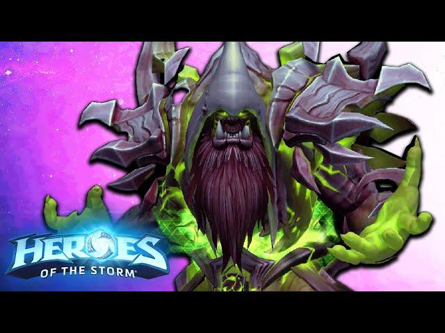 Gul'dan MAX DAMAGE Corruption Build is Unforgiving! | Heroes of the Storm (Hots) Gul'dan Gameplay