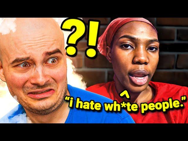 White Person reacts to ANTI-WHITE Tik Toks.