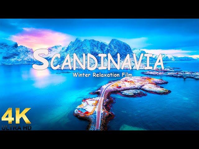 Scandinavia 4K - Winter Relaxation Film - Relaxing Music And Stunning Nature Scenes (4k Videos)