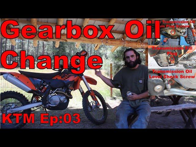 How To Change Transmission Fluid KTM 530 4-Stroke Gear Oil Change