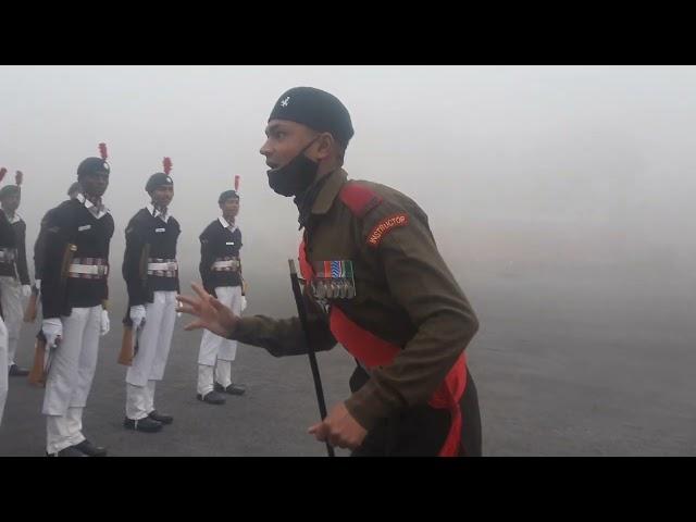 Excellent Drill Instructor || NCC Parade Practice at RDC 2023 || Guard of Honour Cadets