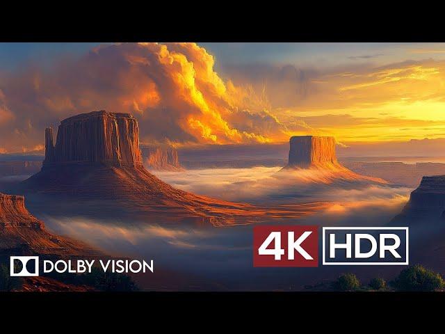 MOST GIGANTIC PLACES IN DOLBY VISION™ 4K HDR With Calming Music For TV 60fps