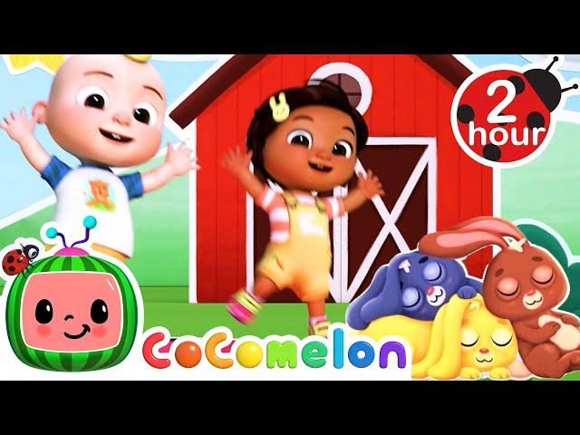Hop Little Bunnies | CoComelon | Sing Along for Kids | Moonbug Kids Express Yourself!