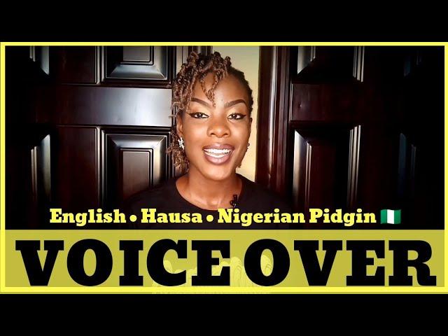 African Female Voice Over Reel: English, Hausa & Nigerian Pidgin | BlessynKure