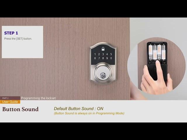 Electronic Touchpad  Deadbolt (Compact Touch) - User Guide