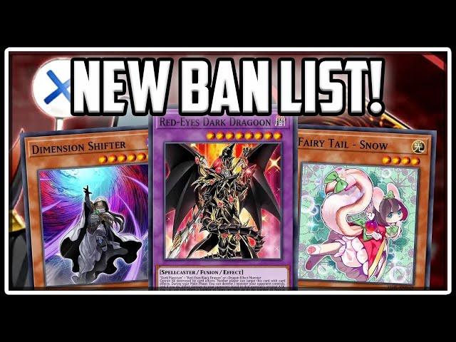 NEW Master Duel BANLIST! Tenpai Hit! Dragoon Now Unstoppable!?