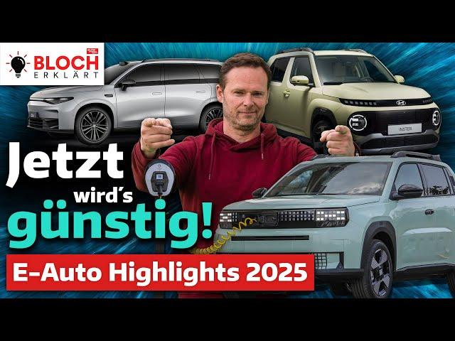 E-car highlights 2025: Now it's finally getting cheap! - Bloch explains #262 | auto motor und sport