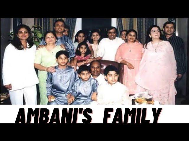 AMBANI'S FAMILY | From Dhirubhai to Mukesh to Anil to Nita to Tina to Isha to Anant to Akash status