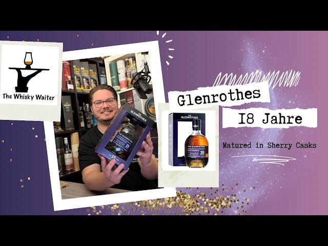 Glenrothes 18 Jahre Speyside Single Malt Verkostungsvideo #whiskyvlog #whiskyreviews #glenrothes