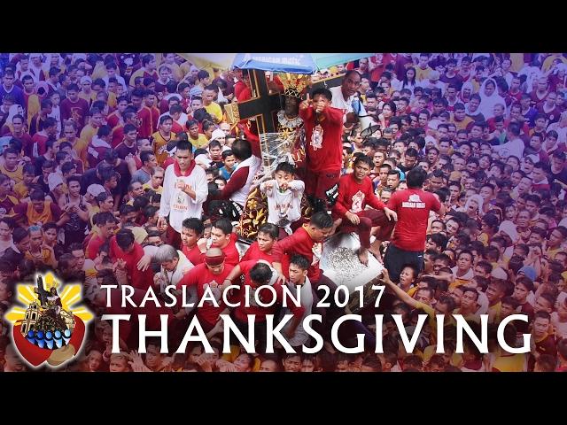 Traslacion | Feast of the Black Nazarene 2017 - Thanksgiving Procession