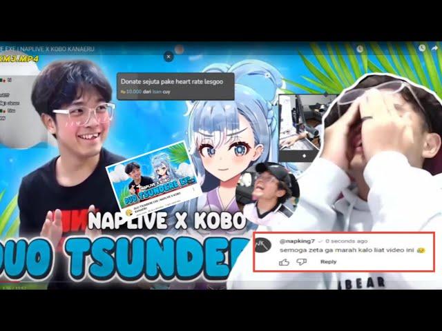 Bang AL nonton video duo tsundere Naplive Kobo Kanaeru EXE dari @akmjmp4