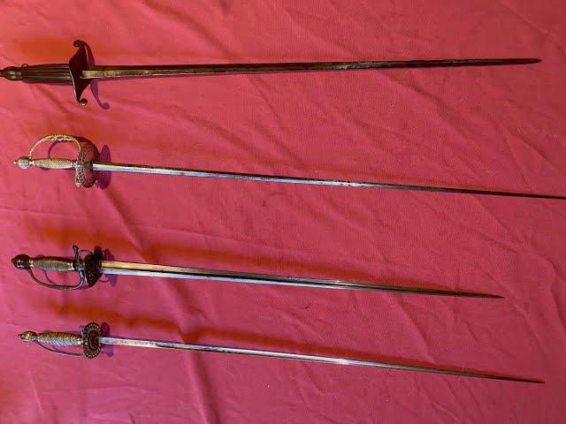 Four Antique Smallswords