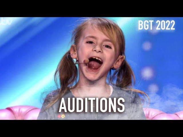 Jessica Brodin: Judges DO NOT Believe ANIMAL Voices Coming From This 8-Year-Old Body!! BGT 2022