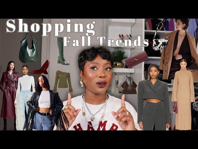 SHOPPING ALL THIS SEASONS MUST HAVE FALL TRENDS | How to transition from summer to fall outfits