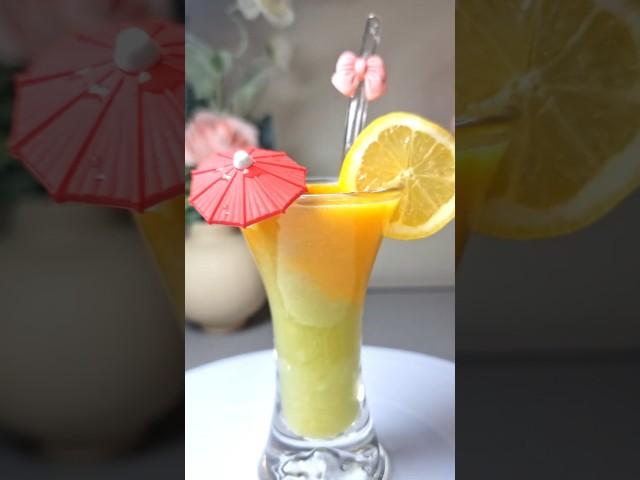 Cucumber Mango Lemonade #shorts #lemonade #mocktail #summerdrinks