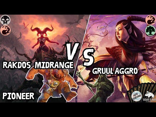 Rakdos Midrange VS Gruul Aggro [MTG Pioneer]