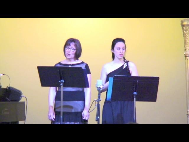 "The Flower Duet", Johanna Magalsky & Mary Svenvold, accompanied by Sue Strehlow. (+annauncement)