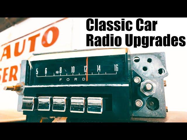 Classic Car Radio Upgrade - Using your factory radio!