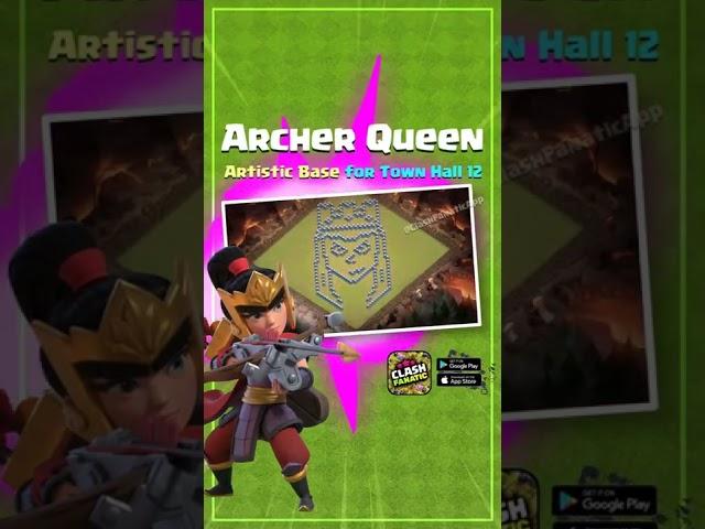 Archer Queen base copy for #TownHall12 #CoC #ClashOfClans