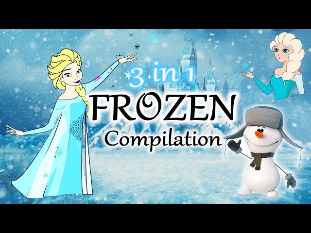 Kids Sleep Meditation FROZEN MEDITATION 3 in 1 Collection | Frozen Bedtime Stories for Kids