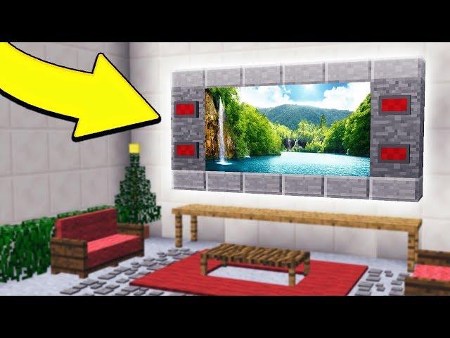 WORLD'S MOST REALISTIC WORKING MINECRAFT TV!