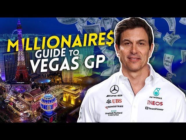 MILLIONAIRES’ guide to the LAS VEGAS GP!