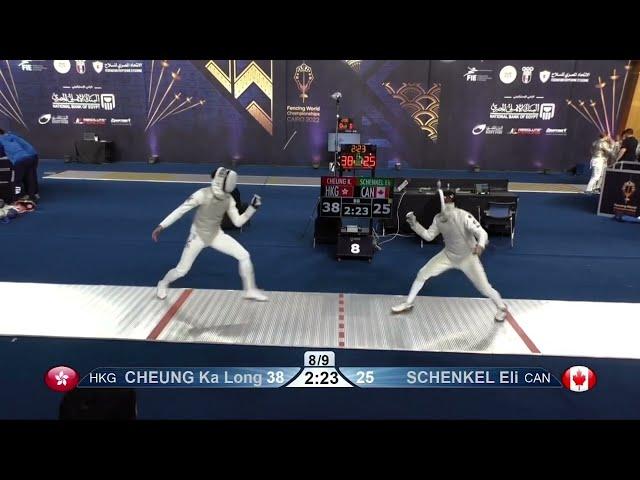 Olympic Champion Cheung Ka Long has a Certified Fencing Moment