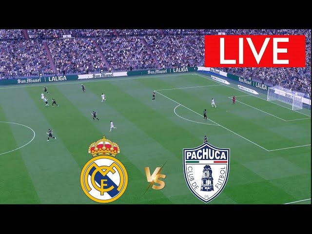 [LIVE] Real Madrid vs  Pachuca | FIFA Intercontinental Cup 2024/25 | Match Live Today!