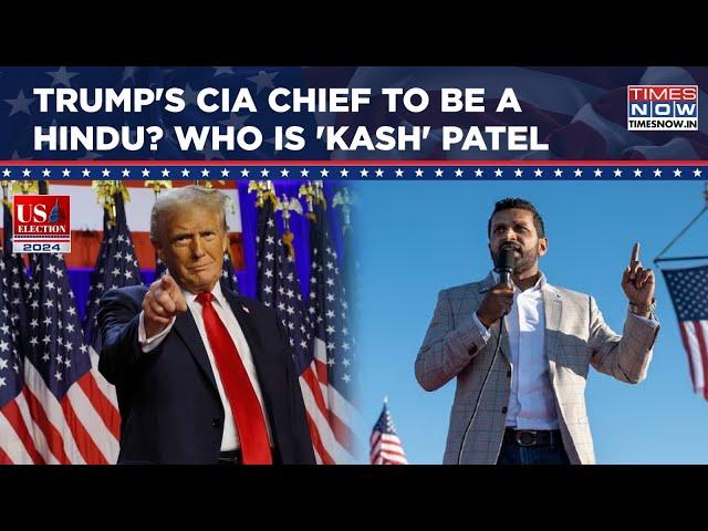 US Election Results: Trump To Name Indian-American Hindu Next CIA Chief? Who Is Kashyap 'Kash' Patel