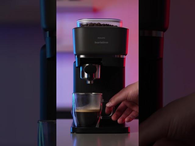 Imagine if THIS was your morning coffee routine... Philips Baristina  #shorts #espressomachine