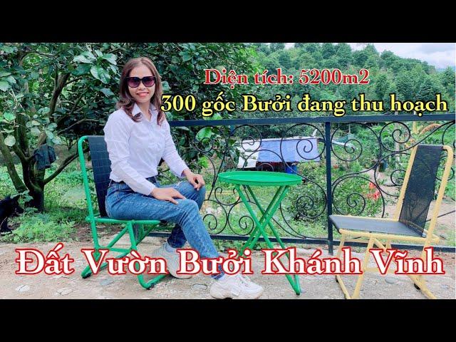 Bán Đất Vườn Bưởi Tại Khánh Vĩnh | Giá 420k/m2 | Đất Nền Nha Trang - Kim Huyền BĐS 79