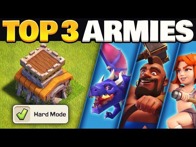 BEST TH8 Attack Strategies for Hard Mode (Clash of Clans)