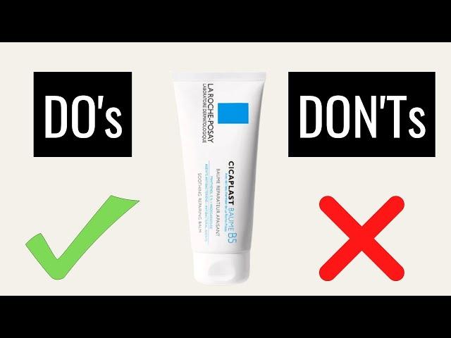 How To Use La Roche-Posay Cicaplast Baume B5