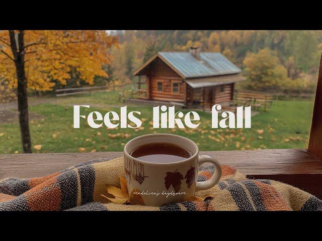 a dreamy autumn morning that feels like fall ️ romanticize your quiet life with guitar music 