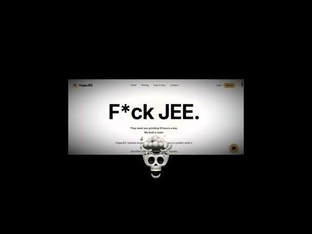 This AI Predicts 80% of JEE Questions. No Coaching Needed. | Hopejee.shop|   #jee #jeemain #jeeprep