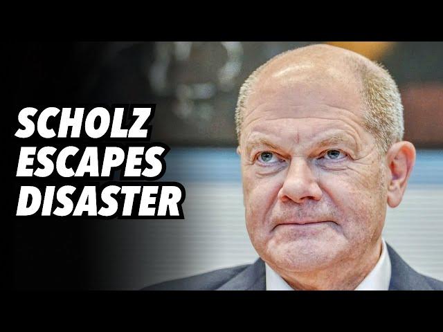 Scholz escapes Brandenberg disaster, Greens crushed