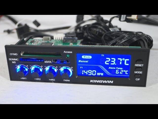 #1530 - Kingwin FPX-003 Multi-Function LCD Fan Controller Video Review